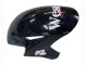 Billige Honda CBR1000RR Motorrad Verkleidung 2004-2005 - Glanzendes Schwarz Weiss West