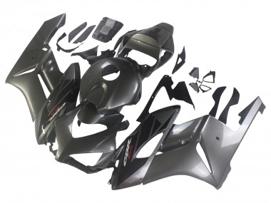 Billige Honda CBR1000RR Motorrad Verkleidung 2004-2005 - Glanzendes Grau Glanzendes Schwarz