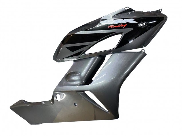 Billige Honda CBR1000RR Motorrad Verkleidung 2004-2005 - Silber Glanzendes Schwarz