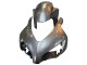 Billige Honda CBR1000RR Motorrad Verkleidung 2004-2005 - Silber Glanzendes Schwarz