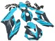 Billige Honda CBR1000RR Motorrad Verkleidung 2004-2005 - Hellblau Glanzendes Schwarz