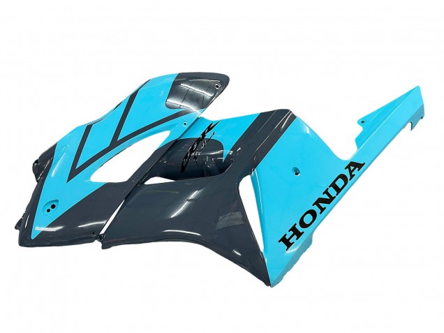 Billige Honda CBR1000RR Motorrad Verkleidung 2004-2005 - Hellblau Glanzendes Schwarz
