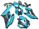 Billige Honda CBR1000RR Motorrad Verkleidung 2004-2005 - Hellblau Glanzendes Schwarz