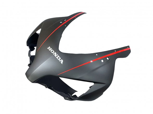 Billige Honda CBR1000RR Motorrad Verkleidung 2004-2005 - Glanzendes Schwarz Glanzendes Grau Rot Streifen
