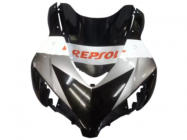 Billige Honda CBR1000RR Motorrad Verkleidung 2004-2005 - Orange Silber Glanzendes Schwarz Repsol