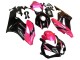 Billige Honda CBR1000RR Motorrad Verkleidung 2004-2005 - Rosa Glanzendes Schwarz