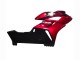 Billige Honda CBR1000RR Motorrad Verkleidung 2004-2005 - Rot Glanzendes Schwarz Streifen