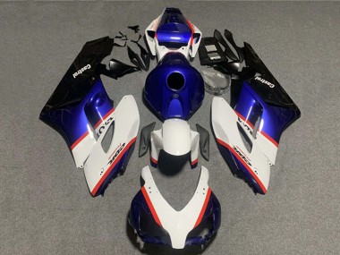 Billige Honda CBR1000RR Motorrad Verkleidung 2004-2005 - Weiss Blau Rot Castrol