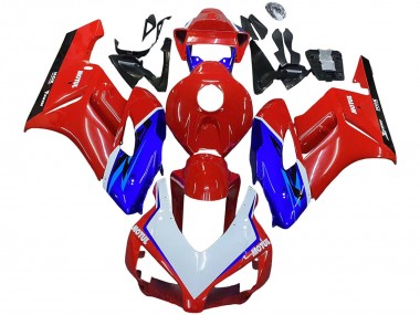 Billige Honda CBR1000RR Motorrad Verkleidung 2004-2005 - Rot Blau Weiss Schwarz Motul