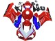 Billige Honda CBR1000RR Motorrad Verkleidung 2004-2005 - Rot Blau Weiss Schwarz Motul