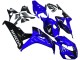 Billige Honda CBR1000RR Motorrad Verkleidung 2006-2007 - Blau Glanzendes Schwarz