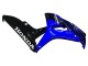 Billige Honda CBR1000RR Motorrad Verkleidung 2006-2007 - Blau Glanzendes Schwarz