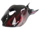 Billige Honda CBR1000RR Motorrad Verkleidung 2006-2007 - Glanzendes Schwarz Gelb Rot Flamme