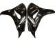 Billige Honda CBR1000RR Motorrad Verkleidung 2006-2007 - Glanzendes Schwarz Matt Schwarz