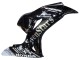 Billige Honda CBR1000RR Motorrad Verkleidung 2006-2007 - Glanzendes Schwarz Gold SevenStars