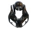 Billige Honda CBR1000RR Motorrad Verkleidung 2006-2007 - Glanzendes Schwarz Gold SevenStars