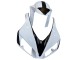Billige Honda CBR1000RR Motorrad Verkleidung 2006-2007 - Weiss Glanzendes Schwarz Pramac