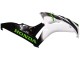 Billige Honda CBR1000RR Motorrad Verkleidung 2006-2007 - Weiss Grun Glanzendes Schwarz