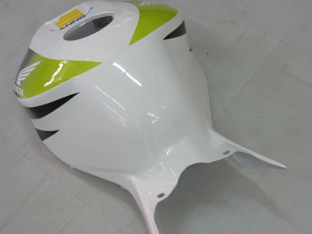 Billige Honda CBR1000RR Motorrad Verkleidung 2006-2007 - Weiss Grun Glanzendes Schwarz Hannspree 52