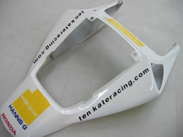 Billige Honda CBR1000RR Motorrad Verkleidung 2006-2007 - Weiss Grun Glanzendes Schwarz Hannspree 52