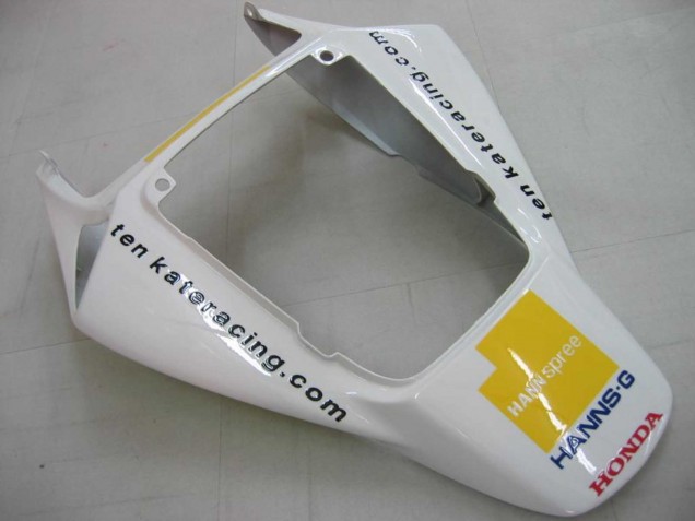 Billige Honda CBR1000RR Motorrad Verkleidung 2006-2007 - Weiss Grun Glanzendes Schwarz Hannspree 52