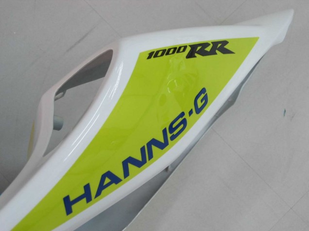 Billige Honda CBR1000RR Motorrad Verkleidung 2006-2007 - Weiss Grun Glanzendes Schwarz Hannspree 52
