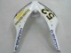 Billige Honda CBR1000RR Motorrad Verkleidung 2006-2007 - Weiss Grun Glanzendes Schwarz Hannspree 52