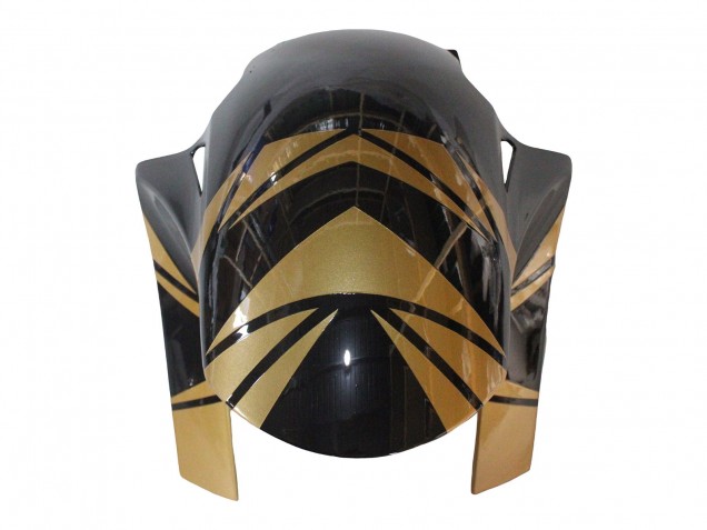Billige Honda CBR1000RR Motorrad Verkleidung 2006-2007 - Gold Glanzendes Schwarz