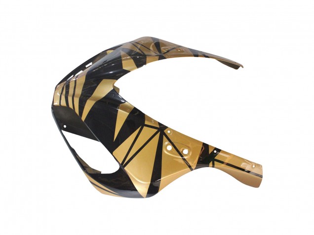 Billige Honda CBR1000RR Motorrad Verkleidung 2006-2007 - Gold Glanzendes Schwarz