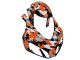 Billige Honda CBR1000RR Motorrad Verkleidung 2006-2007 - Schwarz Orange Silber Camouflage