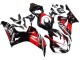 Billige Honda CBR1000RR Motorrad Verkleidung 2006-2007 - Rot Glanzendes Schwarz