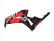 Billige Honda CBR1000RR Motorrad Verkleidung 2006-2007 - Rot Glanzendes Schwarz