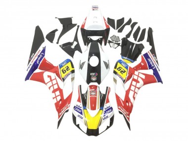 Billige Honda CBR1000RR Motorrad Verkleidung 2006-2007 - Weiss Rot Gelb Blau Schwarz Givi Elf UniBat 29