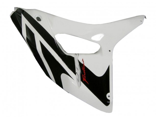Billige Honda CBR1000RR Motorrad Verkleidung Kit 2006-2007 - Weiss Glanzendes Schwarz