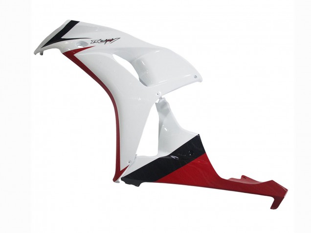 Billige Honda CBR1000RR Motorrad Verkleidung Kit 2006-2007 - Weiss Rot Glanzendes Schwarz
