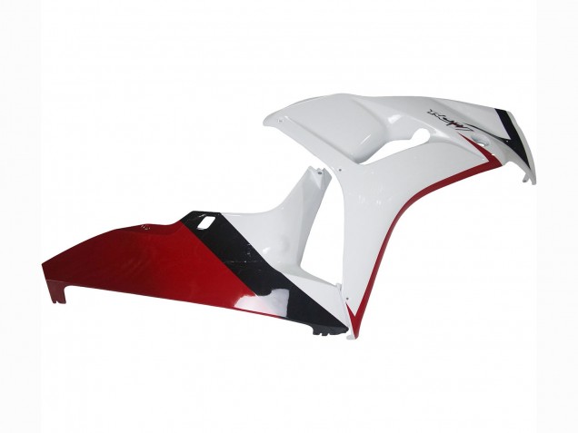 Billige Honda CBR1000RR Motorrad Verkleidung Kit 2006-2007 - Weiss Rot Glanzendes Schwarz