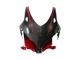 Billige Honda CBR1000RR Motorrad Verkleidung 2008-2011 - Schwarzes Carbonfaser Rot