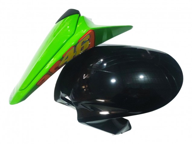 Billige Honda CBR1000RR Motorrad Verkleidung 2008-2011 - Grun Orange Glanzendes Schwarz Rossi Michelin 46
