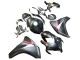 Billige Honda CBR1000RR Motorrad Verkleidung 2008-2011 - Matt Schwarz Rot Fireblade