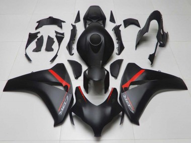 Billige Honda CBR1000RR Motorrad Verkleidung 2008-2011 - Matt Schwarz Rot Fireblade