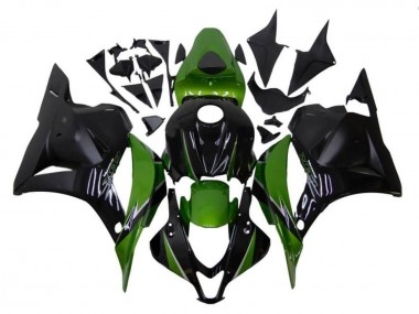 Billige Honda CBR600RR Motorrad Verkleidung 2009-2012 - Schwarz Grun