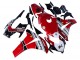 Billige Honda CBR1000RR Motorrad Verkleidung 2008-2011 - Weiss Rot Glanzendes Schwarz Rennen 24