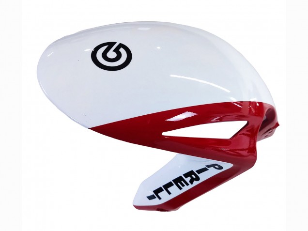 Billige Honda CBR1000RR Motorrad Verkleidung 2008-2011 - Weiss Rot Glanzendes Schwarz Rennen 24