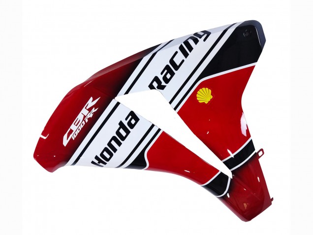 Billige Honda CBR1000RR Motorrad Verkleidung 2008-2011 - Weiss Rot Glanzendes Schwarz Rennen 24