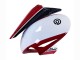 Billige Honda CBR1000RR Motorrad Verkleidung 2008-2011 - Weiss Rot Glanzendes Schwarz Rennen 24