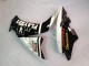 Billige Honda CBR1000RR Motorrad Verkleidung 2012-2016 - Weiss Glanzendes Schwarz Rizoma Playboy