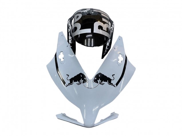 Billige Honda CBR1000RR Motorrad Verkleidung 2012-2016 - Hellgrau Glanzendes Schwarz Red Bull