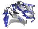 Billige Honda CBR1000RR Motorrad Verkleidung 2012-2016 - Silber Blau HRC