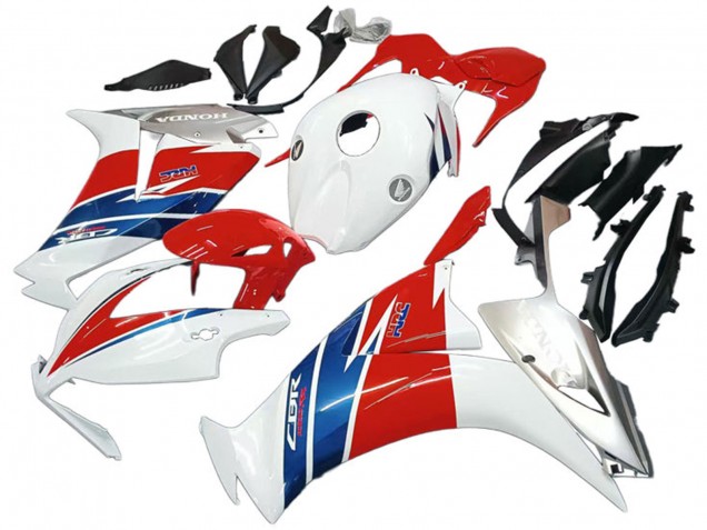 Billige Honda CBR1000RR Motorrad Verkleidung 2012-2016 - Weiss Silber Blau Rot