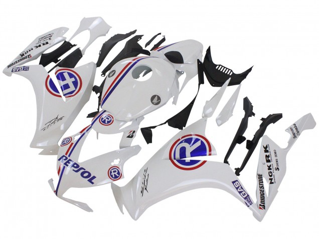 Billige Honda CBR1000RR Motorrad Verkleidung 2012-2016 - Weiss Blau Rot Repsol